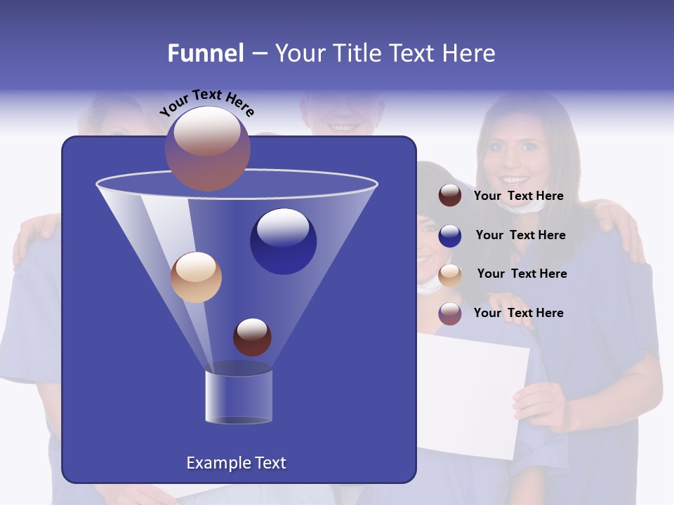 Teamwork People Chair PowerPoint Template