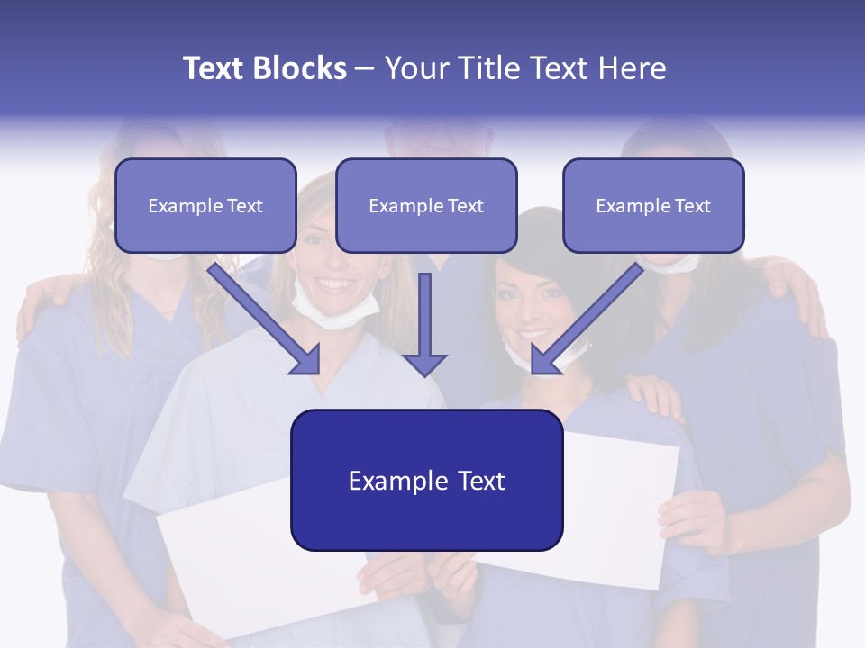 Teamwork People Chair PowerPoint Template