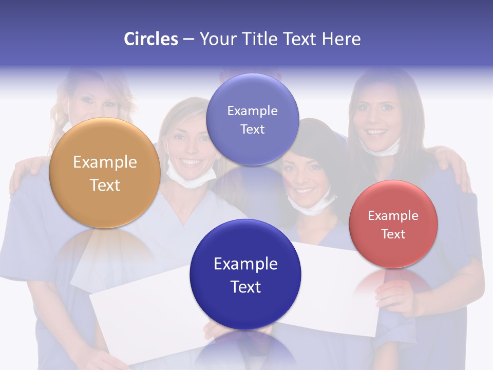 Teamwork People Chair PowerPoint Template