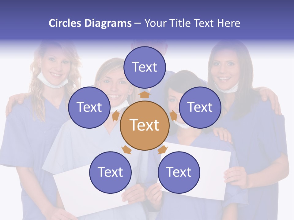 Teamwork People Chair PowerPoint Template