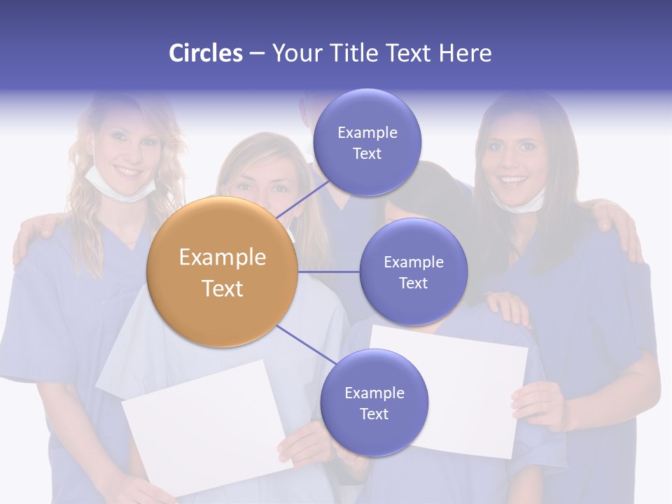 Teamwork People Chair PowerPoint Template