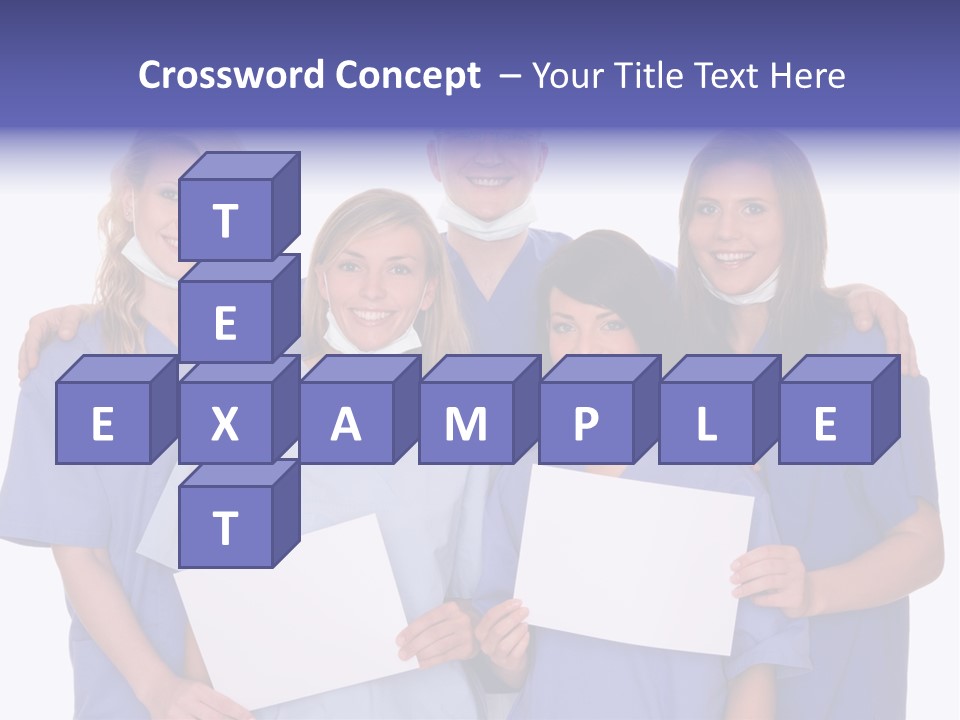 Teamwork People Chair PowerPoint Template