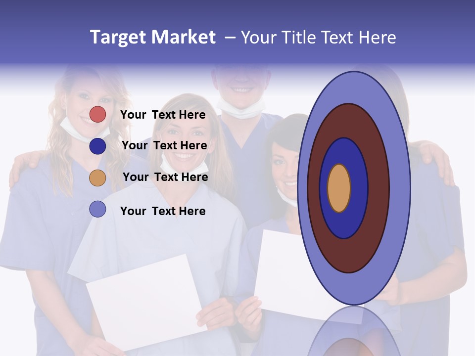 Teamwork People Chair PowerPoint Template