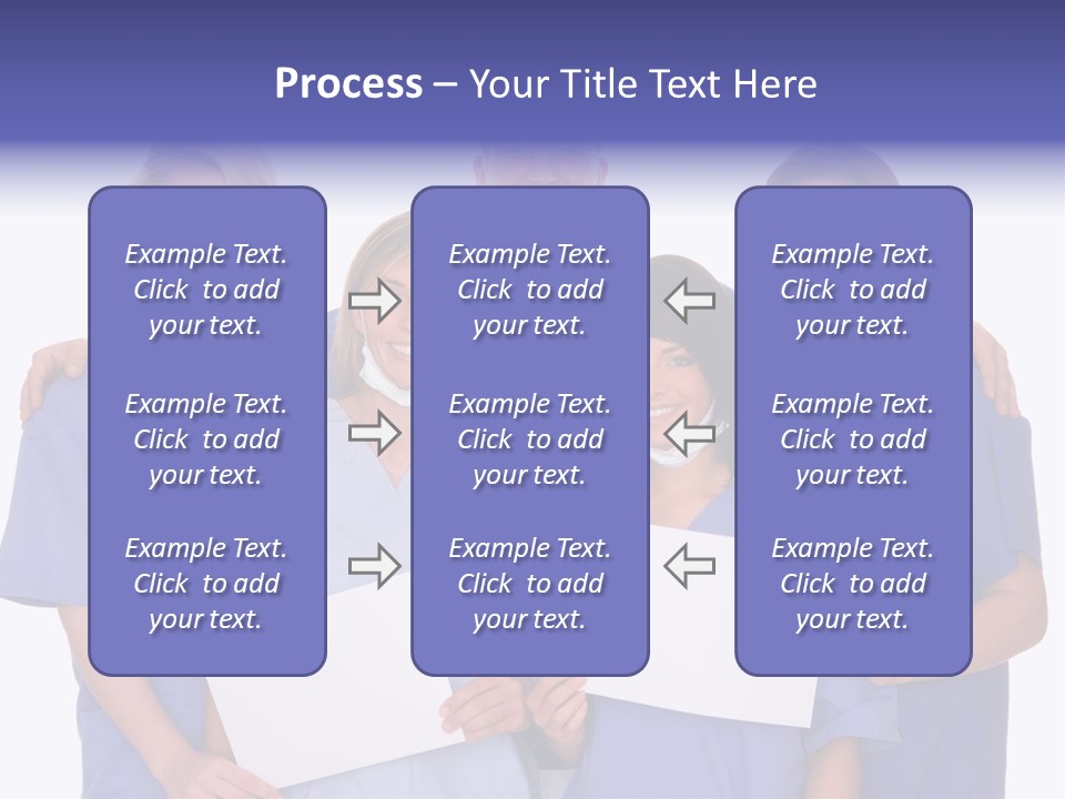 Teamwork People Chair PowerPoint Template