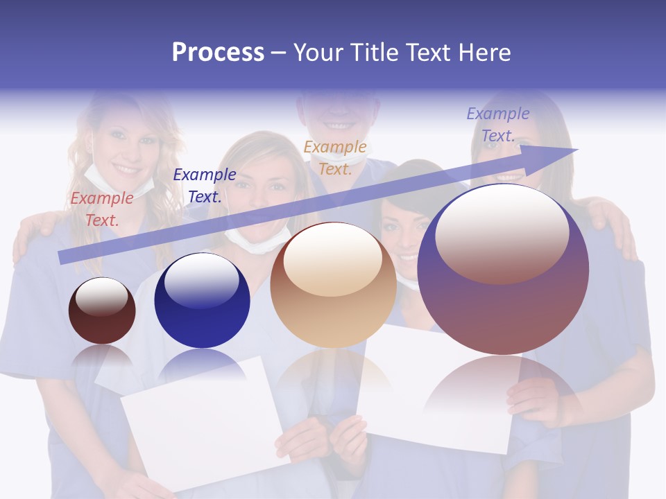 Teamwork People Chair PowerPoint Template
