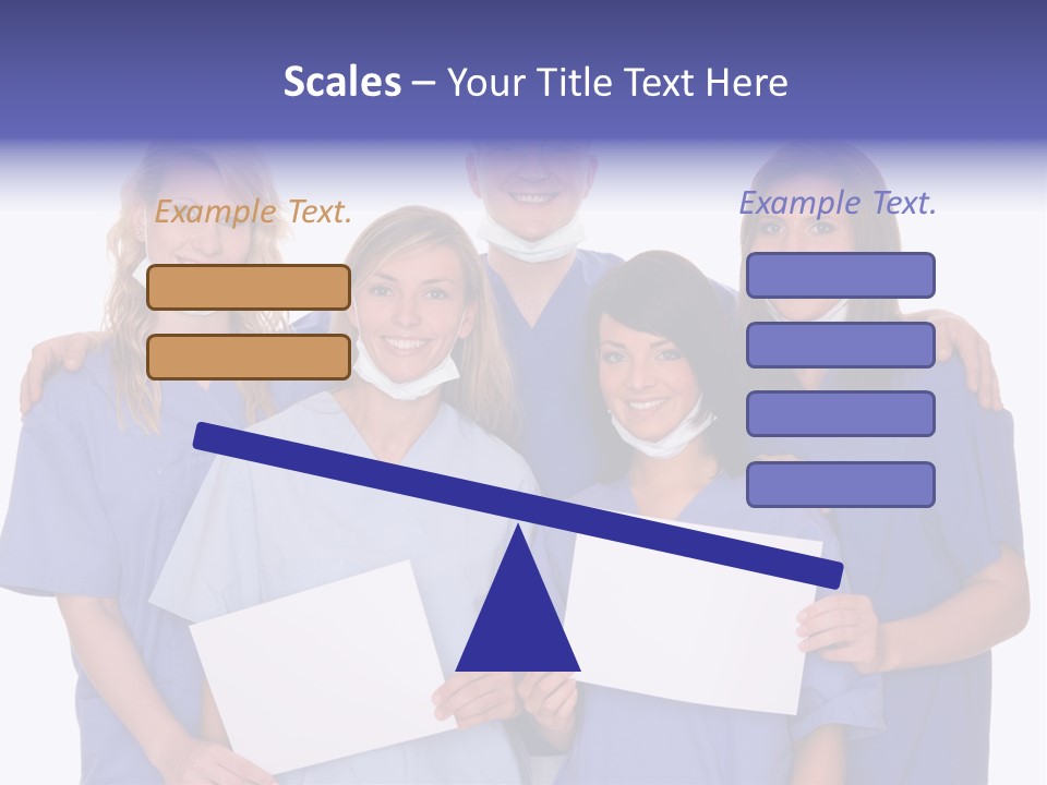 Teamwork People Chair PowerPoint Template