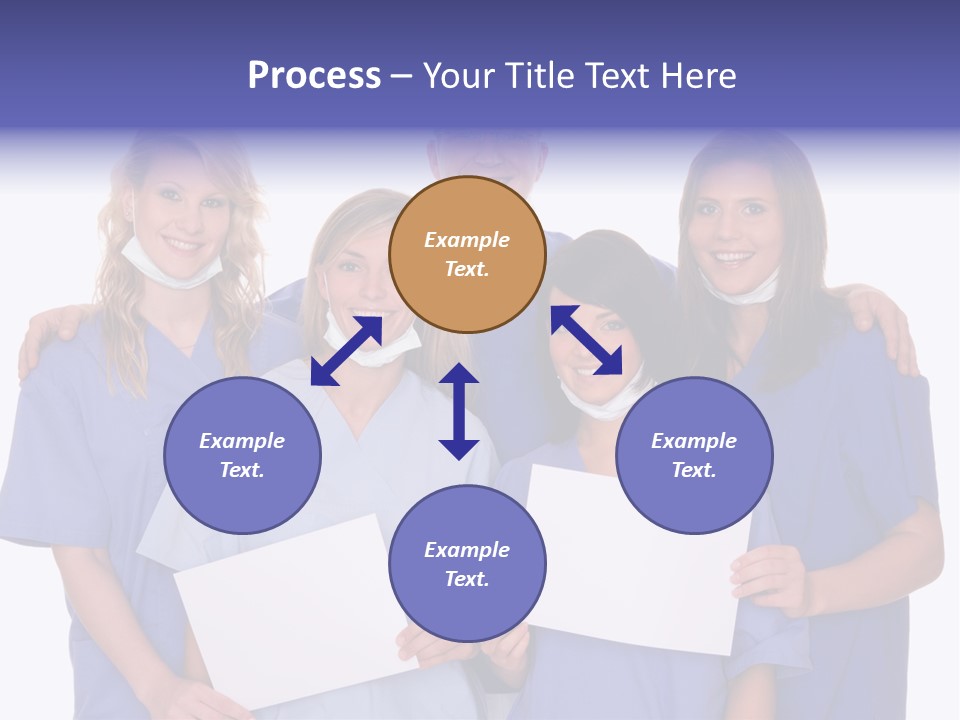 Teamwork People Chair PowerPoint Template