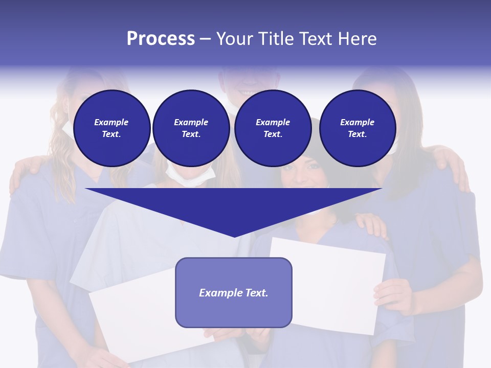 Teamwork People Chair PowerPoint Template