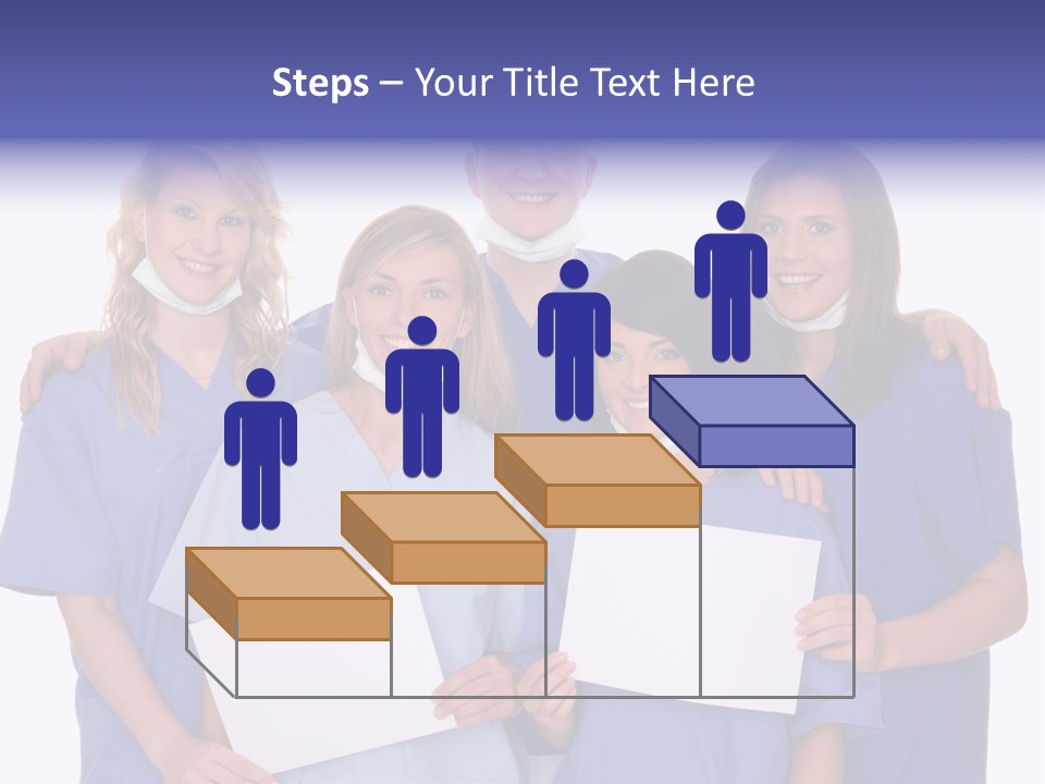 Teamwork People Chair PowerPoint Template