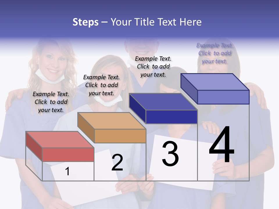 Teamwork People Chair PowerPoint Template