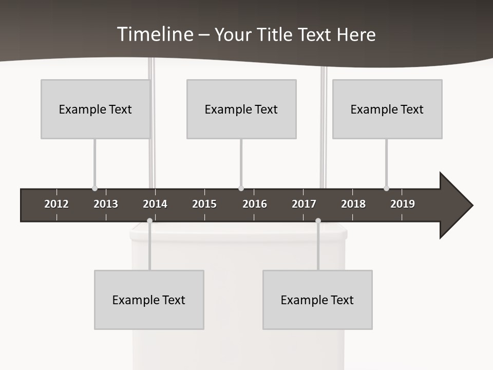Signboard Product Portable PowerPoint Template