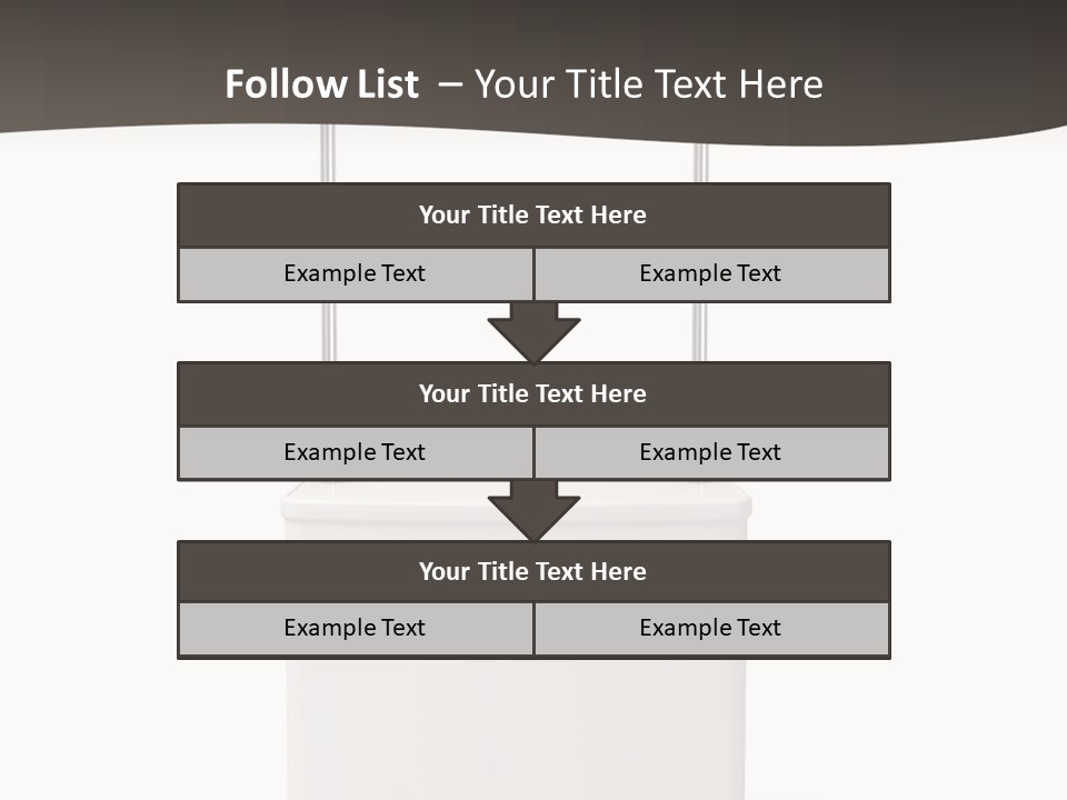 Signboard Product Portable PowerPoint Template