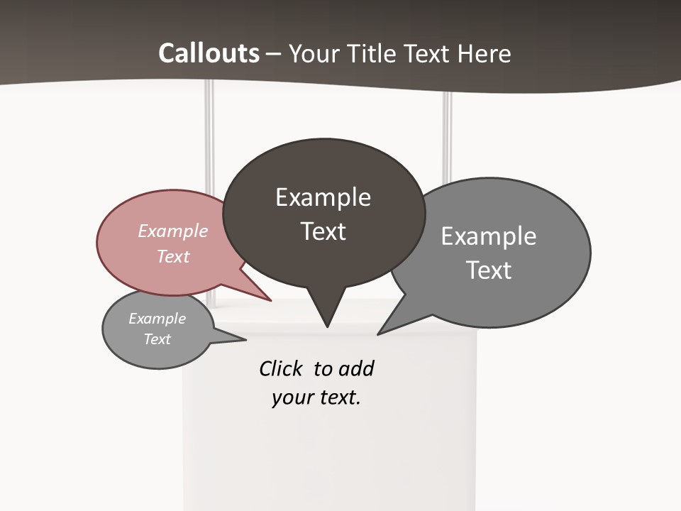 Signboard Product Portable PowerPoint Template
