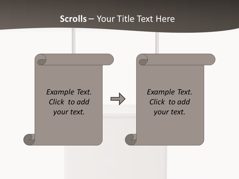 Signboard Product Portable PowerPoint Template