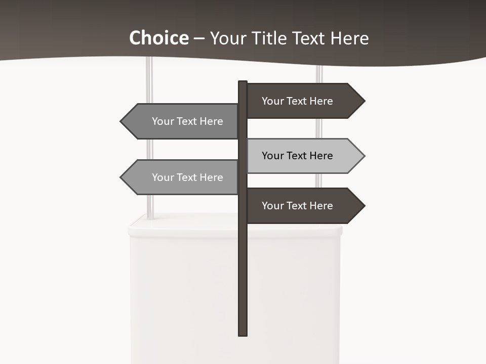 Signboard Product Portable PowerPoint Template