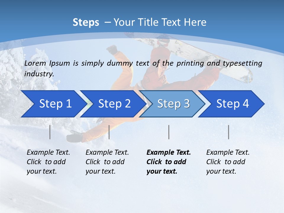 Alive Alps Freestyle PowerPoint Template