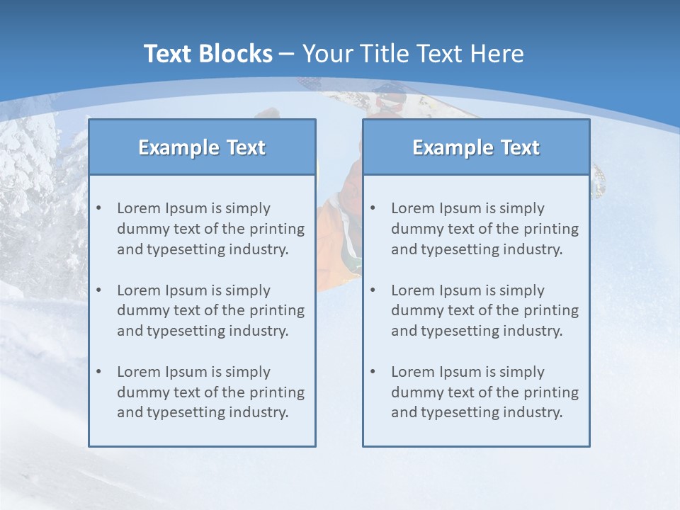 Alive Alps Freestyle PowerPoint Template