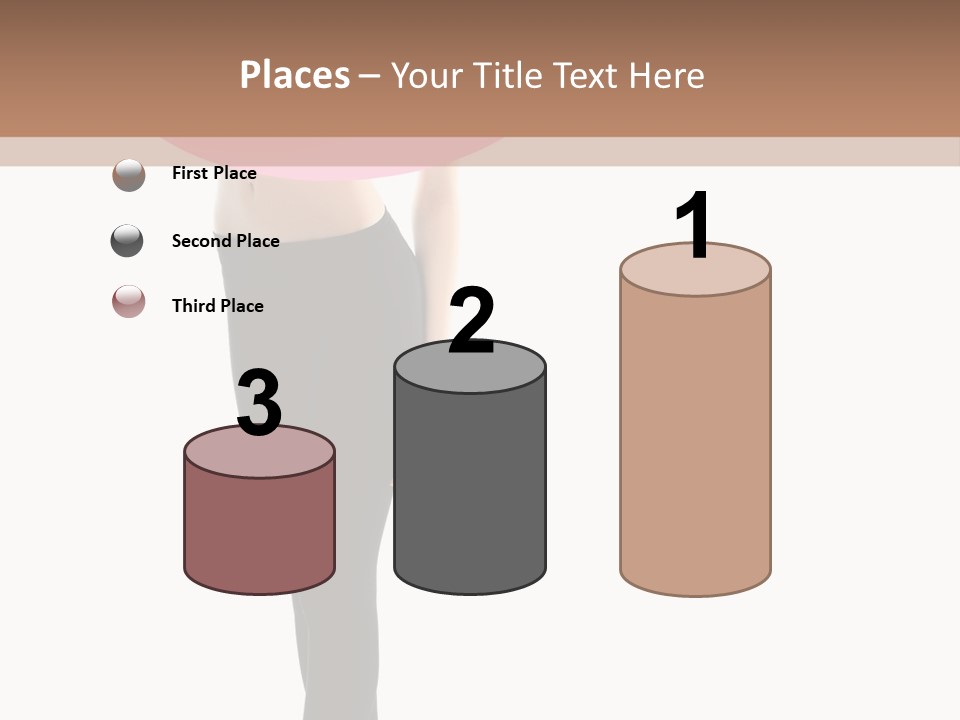 Design Geometric Lady PowerPoint Template