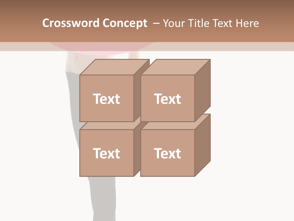 Design Geometric Lady PowerPoint Template