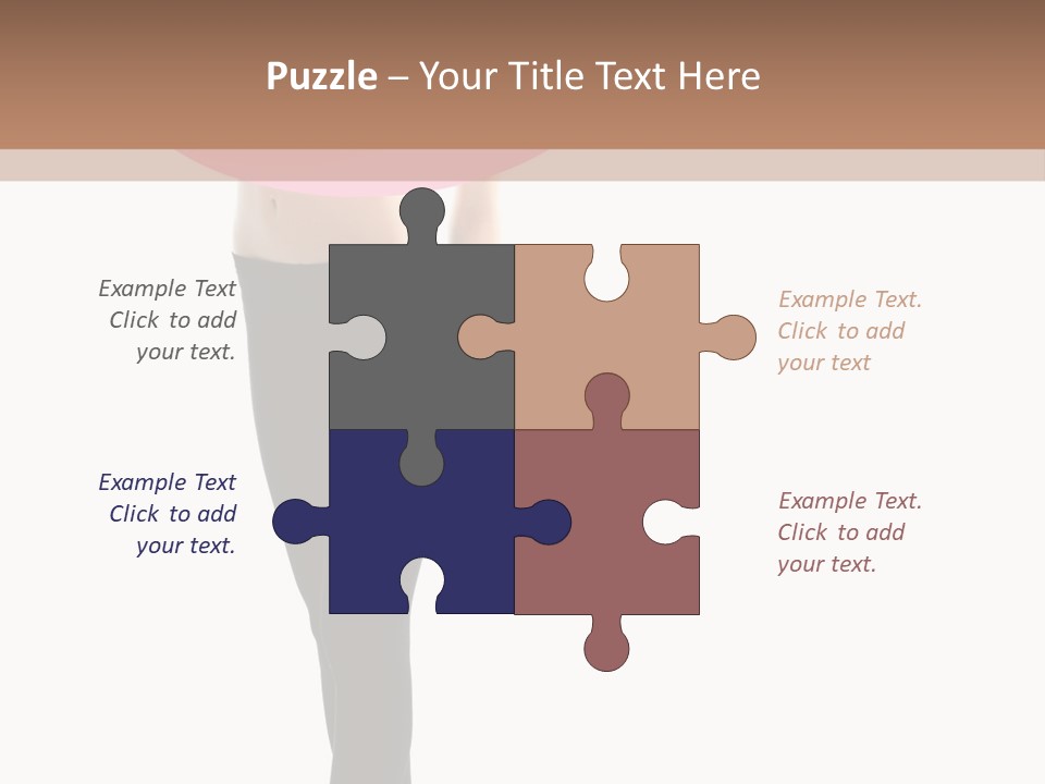 Design Geometric Lady PowerPoint Template