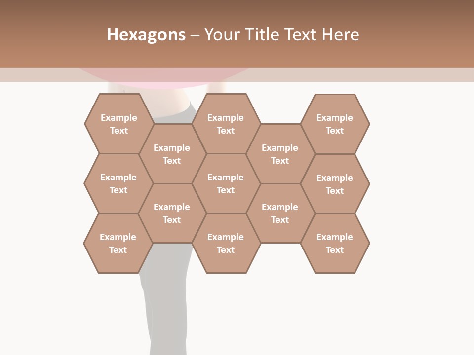 Design Geometric Lady PowerPoint Template