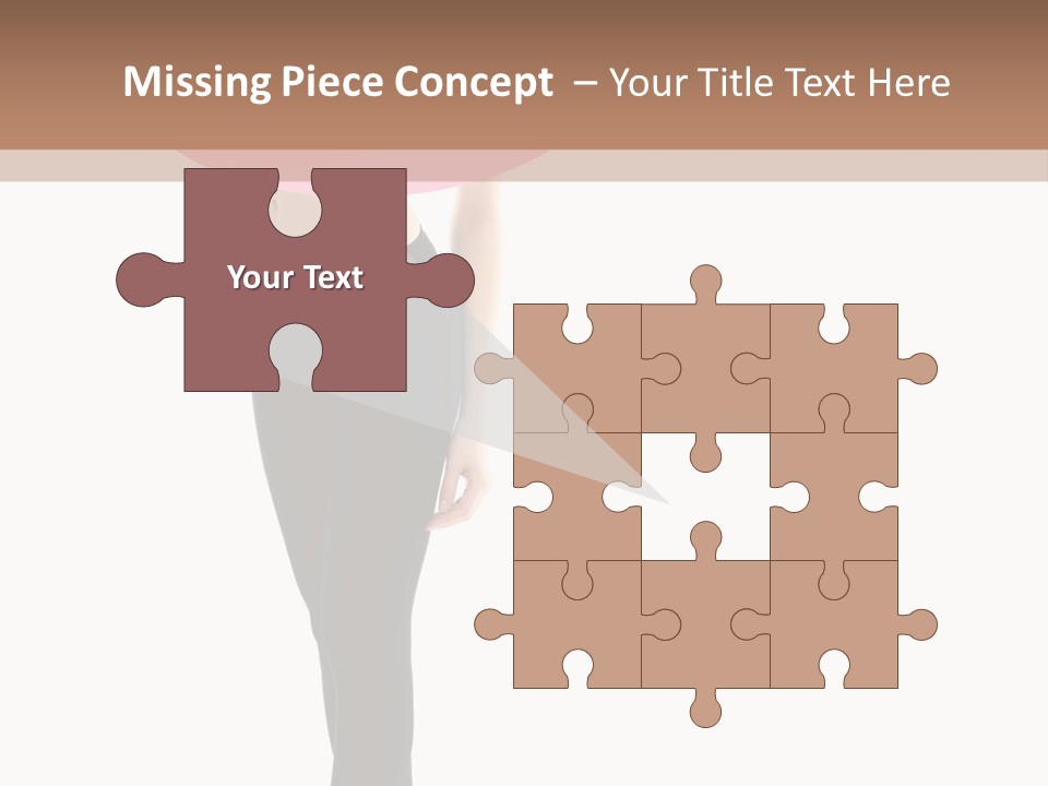 Design Geometric Lady PowerPoint Template