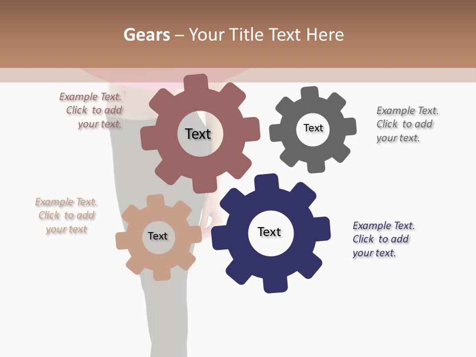 Design Geometric Lady PowerPoint Template