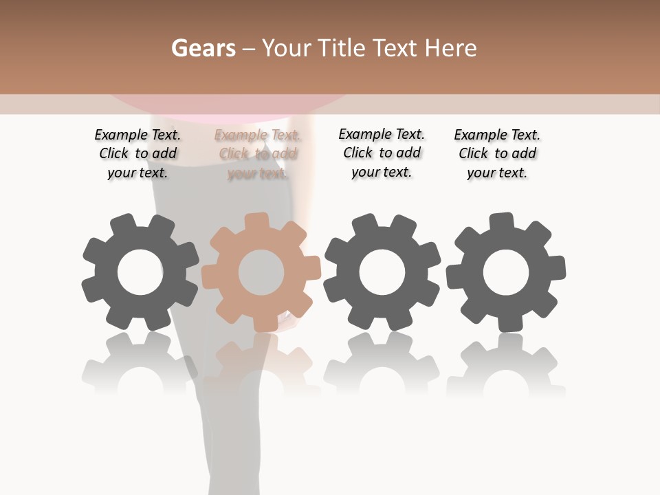 Design Geometric Lady PowerPoint Template