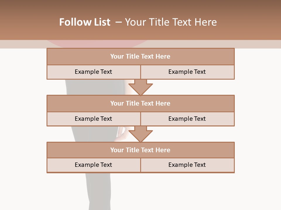 Design Geometric Lady PowerPoint Template