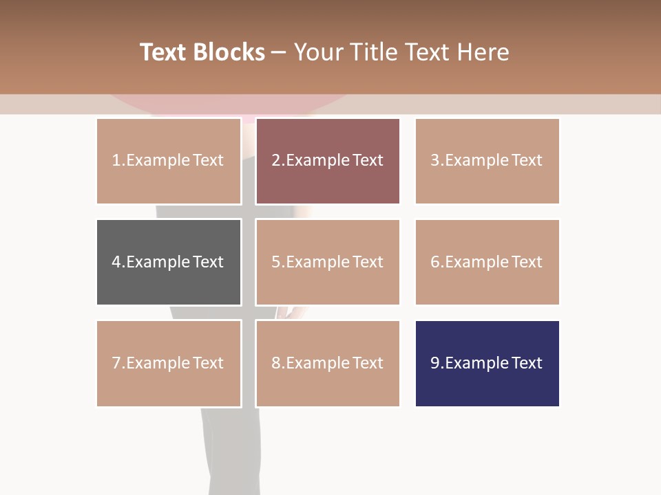 Design Geometric Lady PowerPoint Template