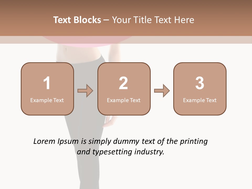 Design Geometric Lady PowerPoint Template