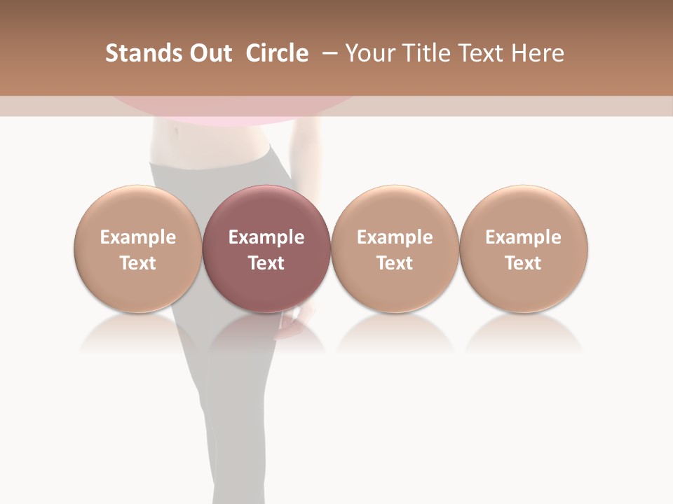 Design Geometric Lady PowerPoint Template