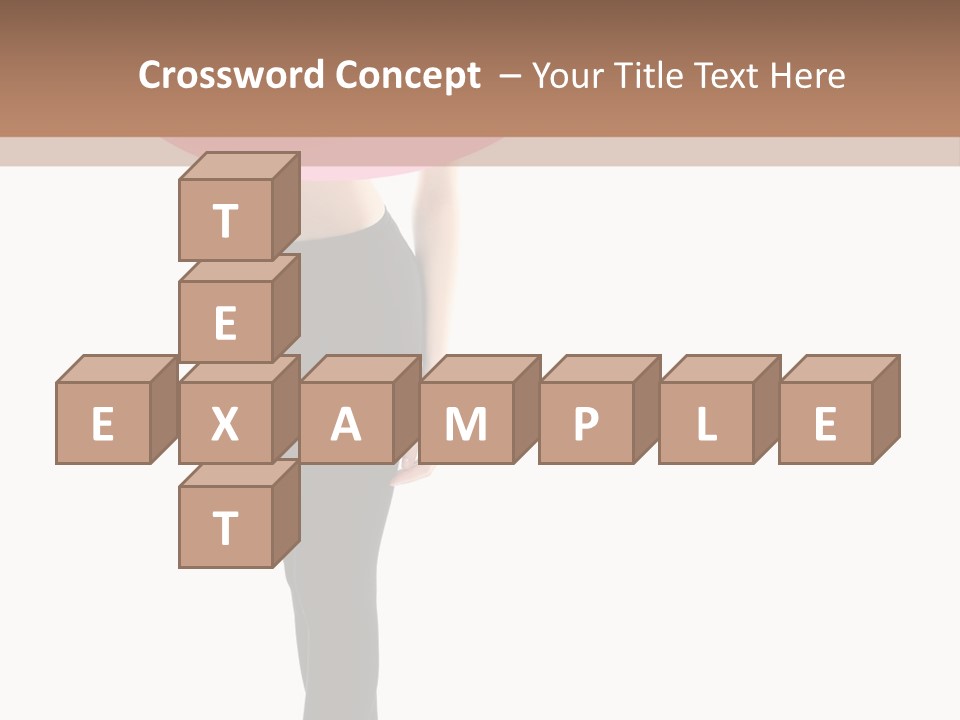 Design Geometric Lady PowerPoint Template