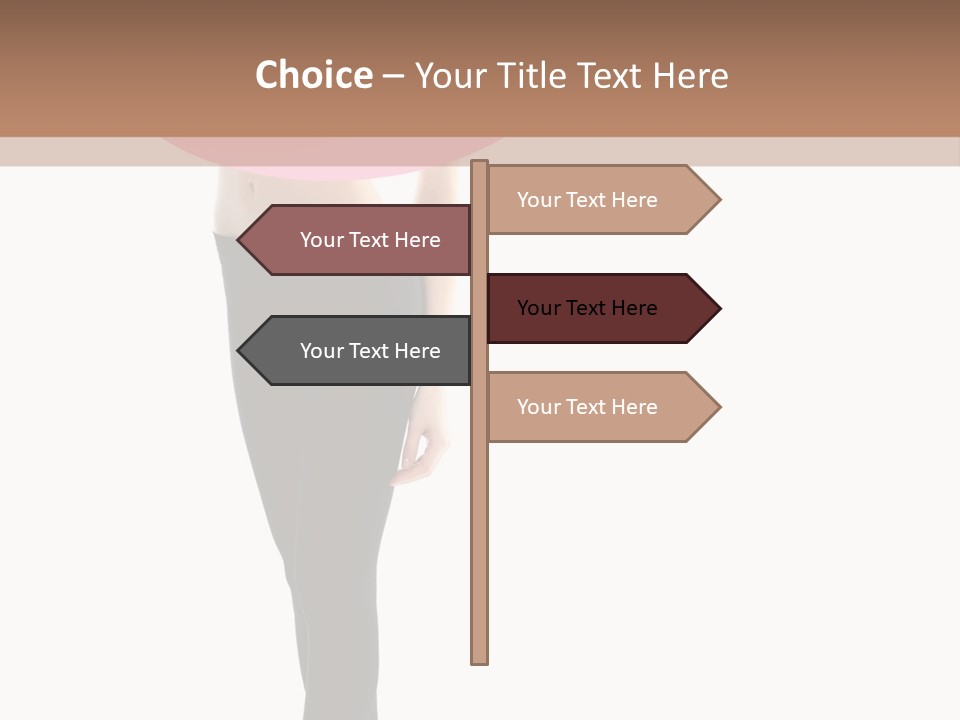 Design Geometric Lady PowerPoint Template