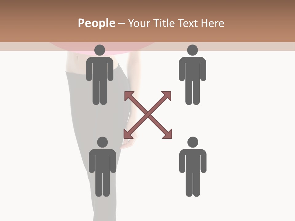 Design Geometric Lady PowerPoint Template