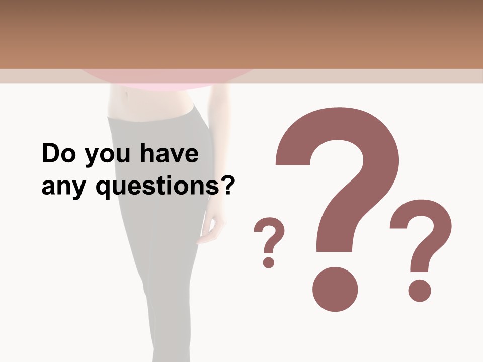 Design Geometric Lady PowerPoint Template