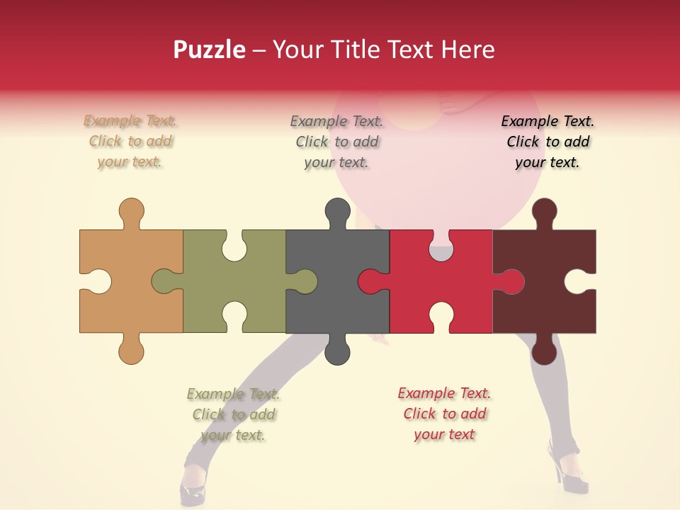 White Female Stunning PowerPoint Template