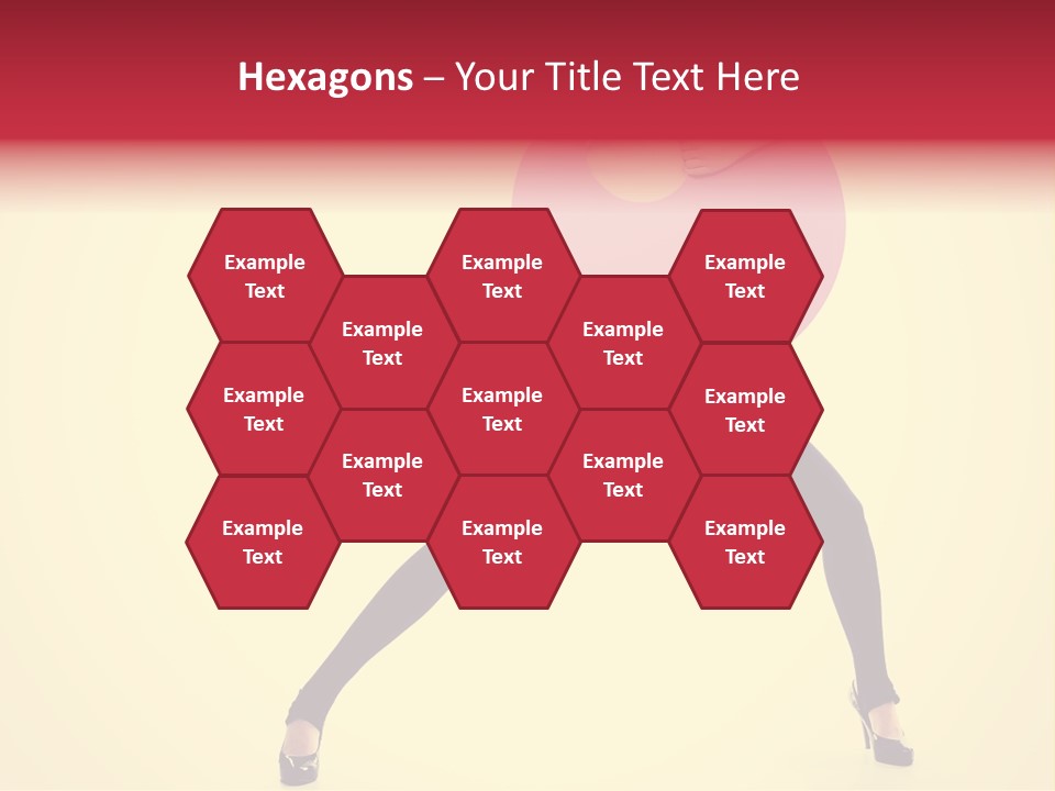 White Female Stunning PowerPoint Template