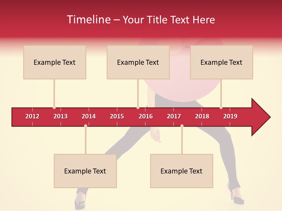 White Female Stunning PowerPoint Template