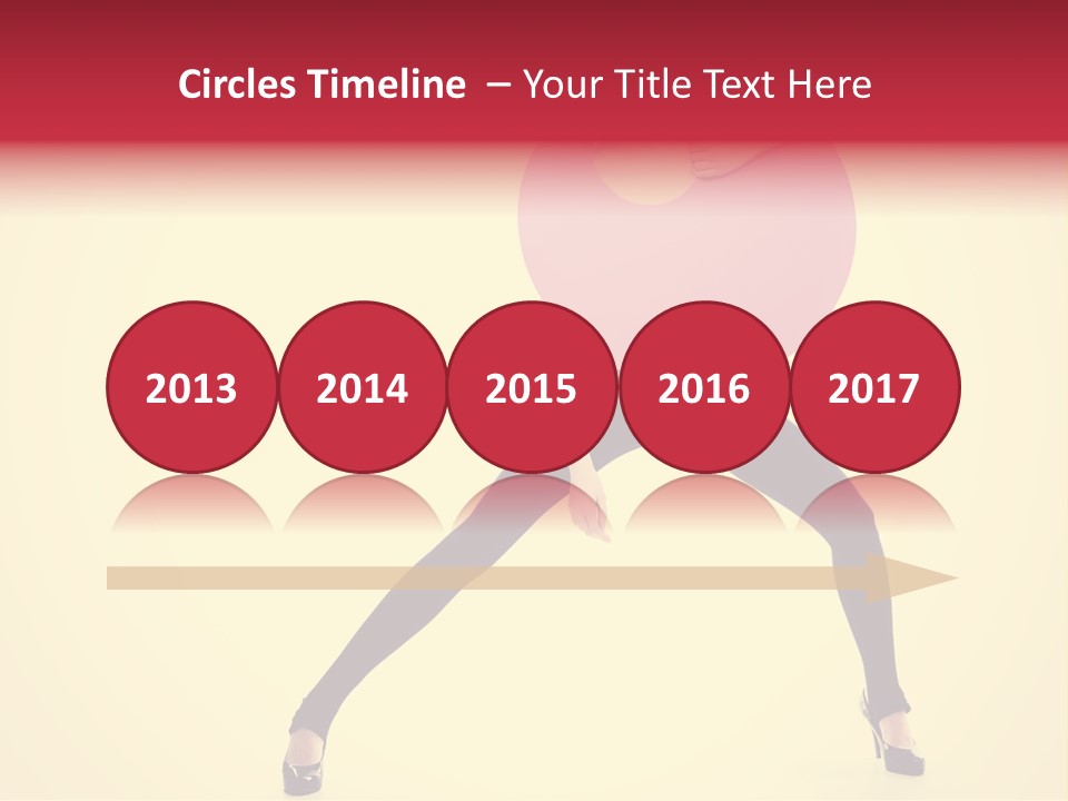 White Female Stunning PowerPoint Template