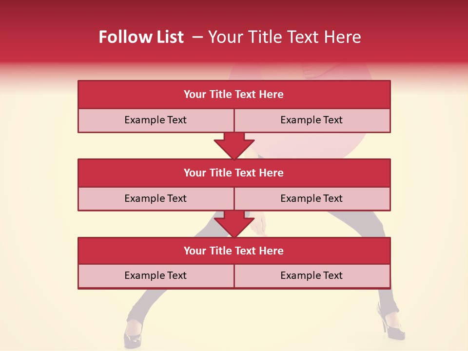White Female Stunning PowerPoint Template