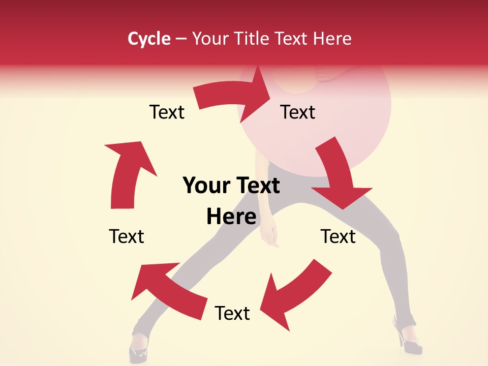 White Female Stunning PowerPoint Template