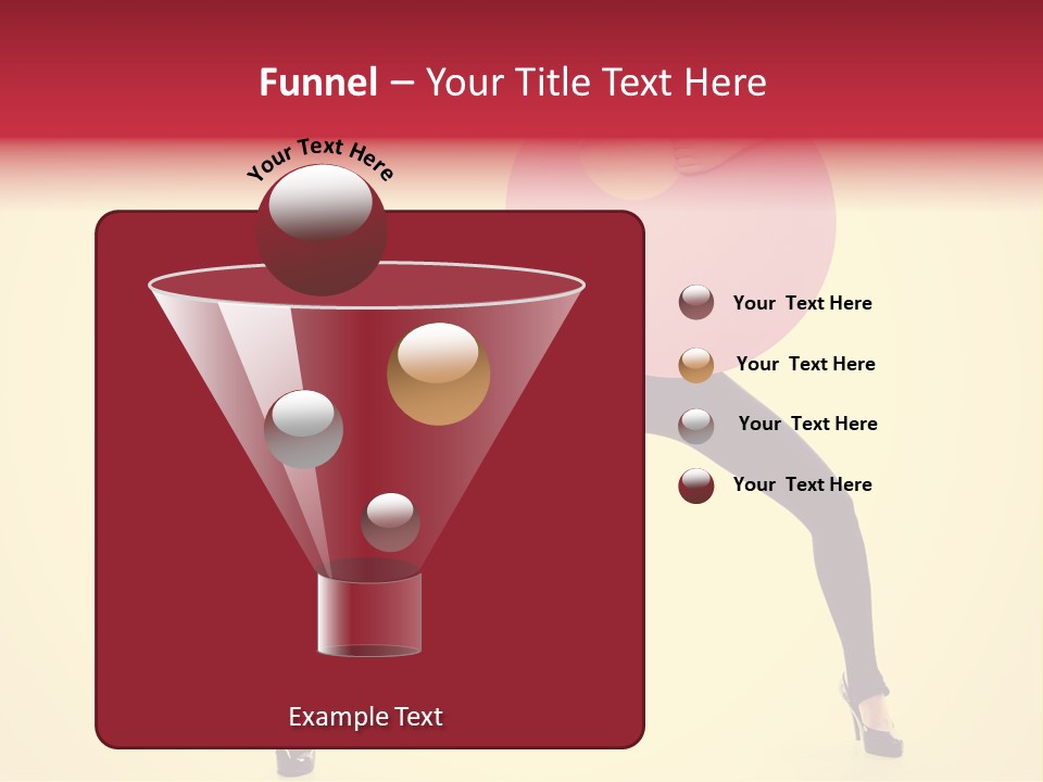 White Female Stunning PowerPoint Template