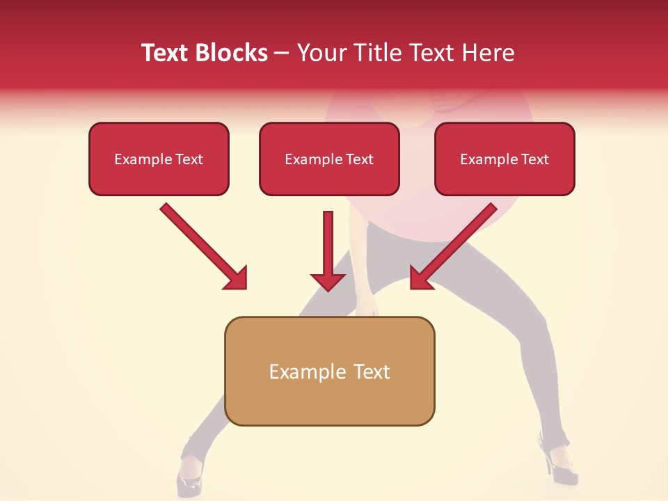 White Female Stunning PowerPoint Template