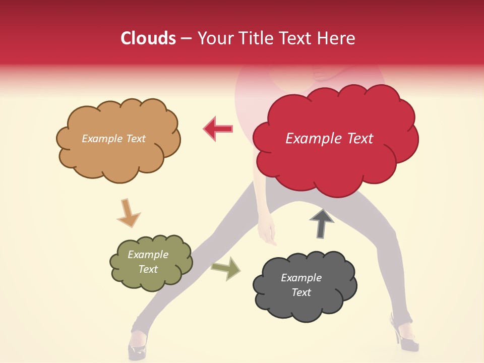 White Female Stunning PowerPoint Template