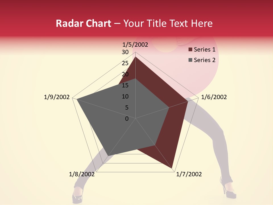 White Female Stunning PowerPoint Template