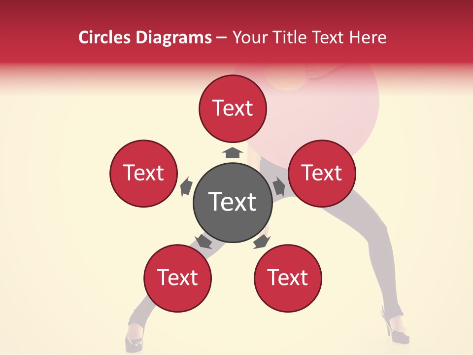 White Female Stunning PowerPoint Template