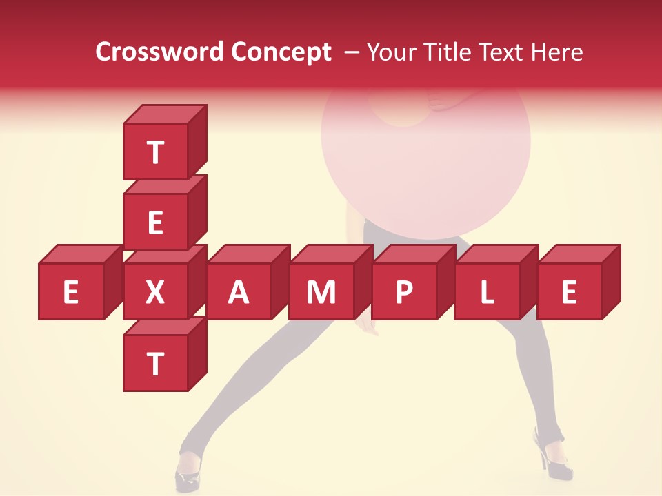 White Female Stunning PowerPoint Template