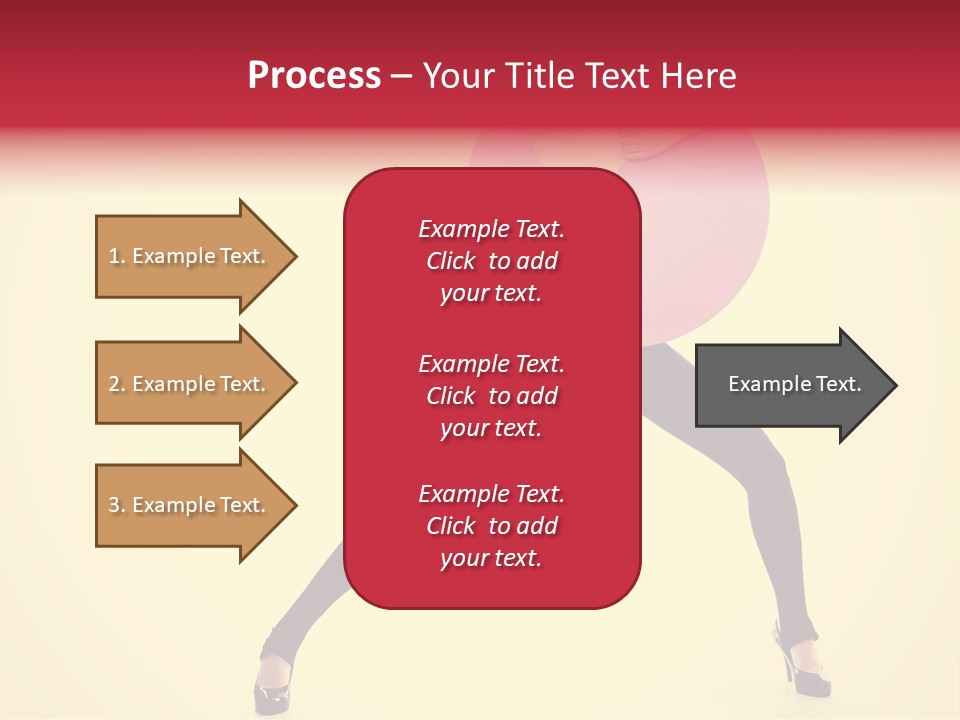 White Female Stunning PowerPoint Template