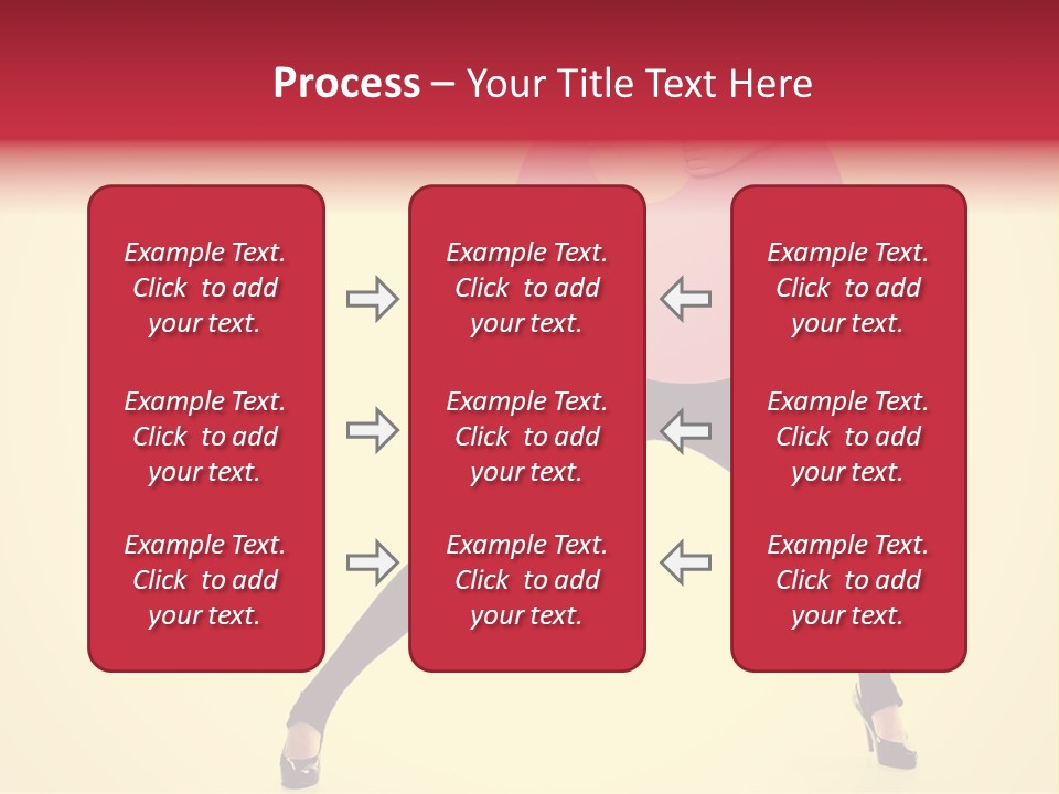 White Female Stunning PowerPoint Template